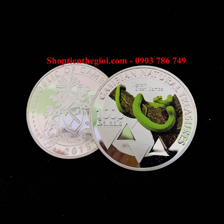 Xu hình con Rắn Gambia 1000 Dalasis 2015  -  SP005212